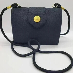 Vintage Crossbody Jim Thompson Silk Purse Black & Gold